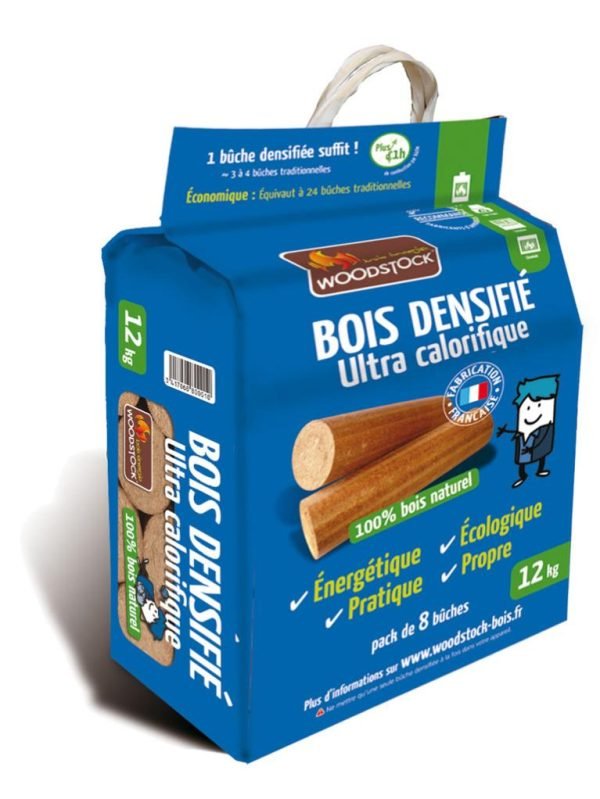 Palette bois densifiés Woodstock 8 × 84