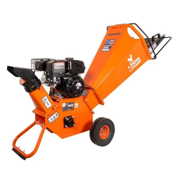 Broyeur de végétaux thermique 196 cc, 100 mm St Pierre du Champ