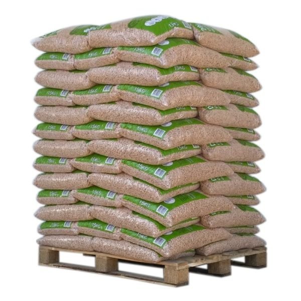Pellet DIN Pellets – palette de 65 sacs de 15 kg
