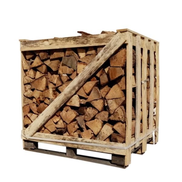 Bois de chauffage – 30 cm – sec – mélange de bois durs – palette 1 m³ – 1,5 stères