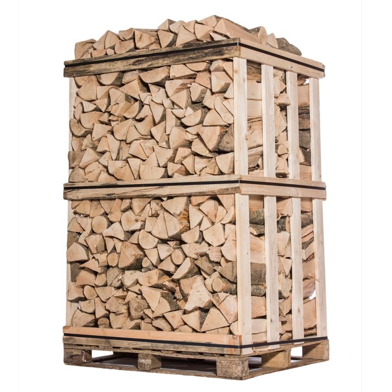 Bois de chauffage – 25 cm – palette 2 m³ – 3,3 stères