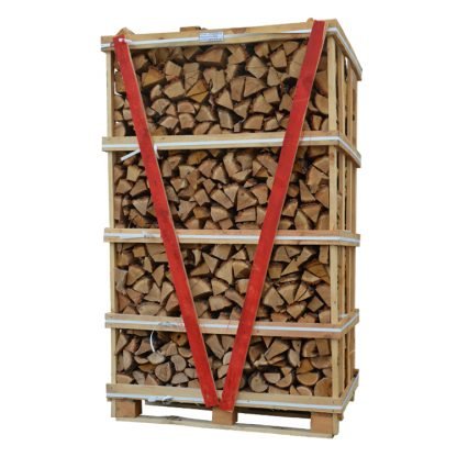 Caisse de bois de chauffage : chêne ultra sec (2 m³)