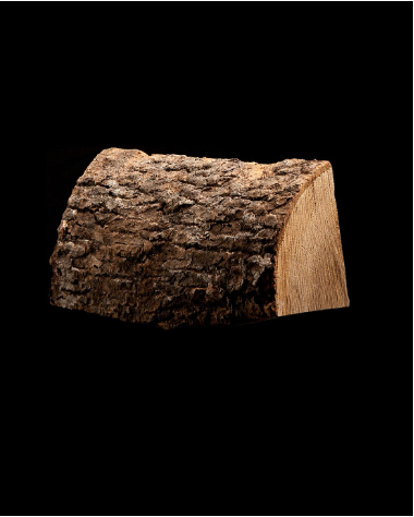 Demi palette – frêne séché au four – 25 cm