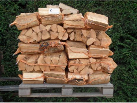 15 sacs de bois de bouleau 100 % sec de 8 kg – 25 cm
