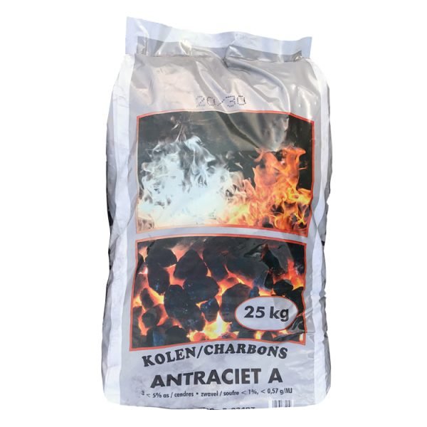 Charbon 100 % anthracite demi-palette (A20-30 mm) (500 kg)