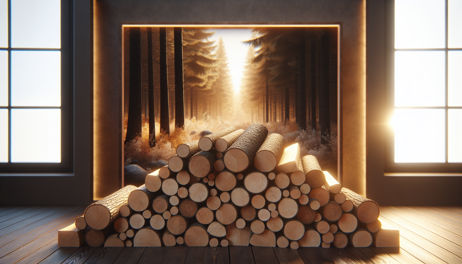 Avantages des Bûches de Bois L. 50 cm pour un Chauffage Efficace