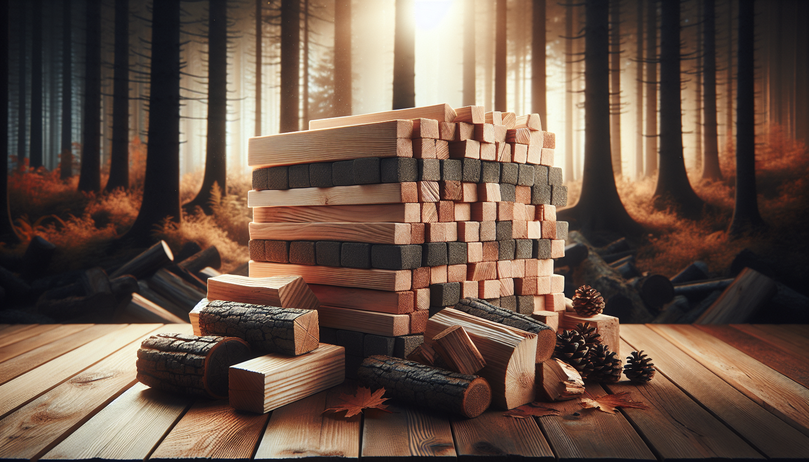 Avantages des bûches de nuit en bois densifié pour votre chauffage
