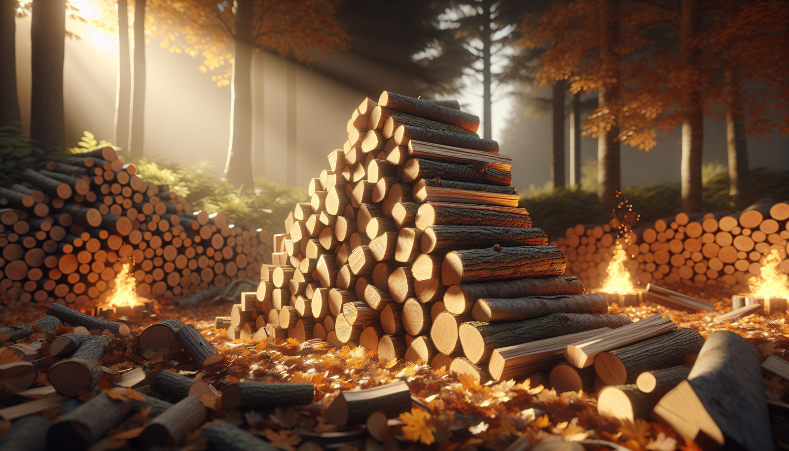 Guide complet : Bûches de bois de chauffage L. 50 cm