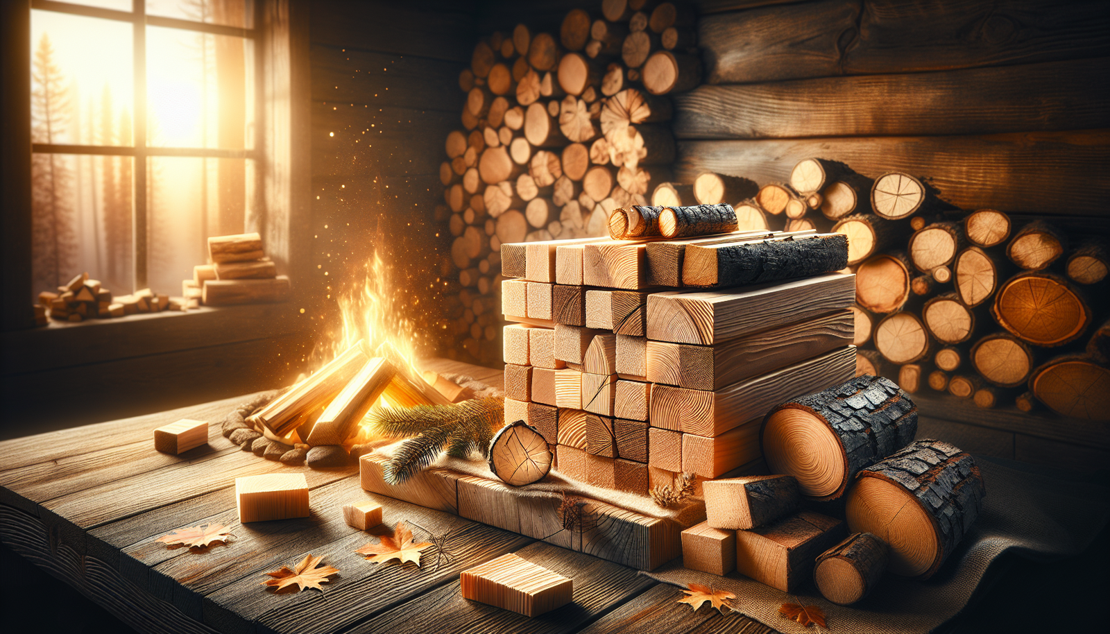 Guide complet du bois densifié : feuillus et résineux en palette